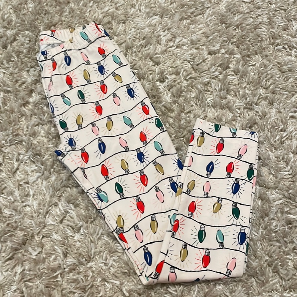 Hanna Andersson holiday leggings